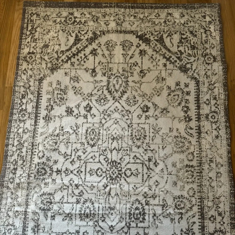 Vintage Cotton Area Rug 36” x 60”